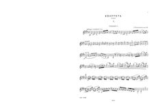 Partition parties complètes, corde quatuor No.1, Op.16, E major