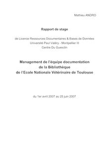 Rapport Stage Mathieu Andro
