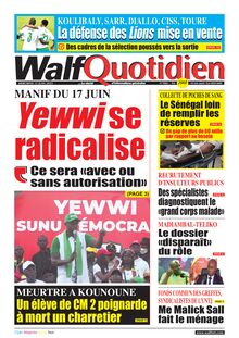 Walf Quotidien n°9066 - du mercredi 15 juin 2022
