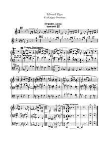 Partition orgue (ad libitum), Cockaigne Overture, Op.40, In London Town