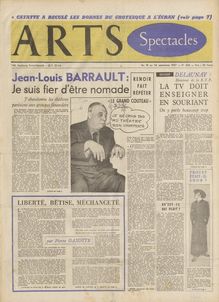 ARTS N° 636 du 18 septembre 1957
