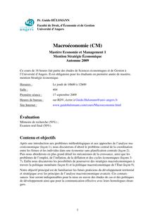 également en pdf - Macroéconomie (CM)