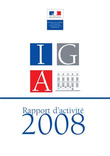 Inspection générale de l'administration : rapport d'activité 2008