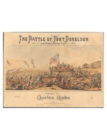 Partition complète, Capture of Fort Donelson, Battle of Fort Donelson (title on cover. Capture is title on first page of score)