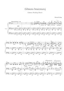 Partition complète, norvégien Peasant Dances Op.72, Grieg, Edvard par Edvard Grieg