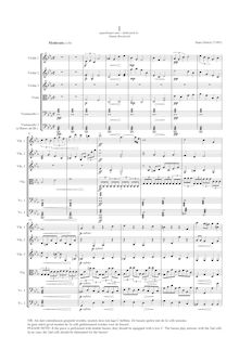 Partition No.1, Two pièces pour corde orchestre, 1: C minor. 2: F minor
