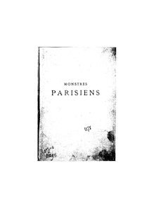 Monstres parisiens (2e édition) / par Catulle Mendès