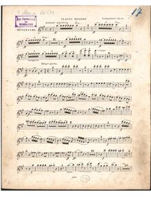 Partition flûte 2, Overture to Goethe s Faust, Op.80, Ouverture de la Tragédie : Faust de Goethe à grand Orchestre.