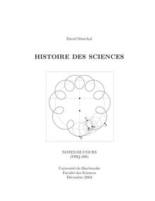Histoire des sciences