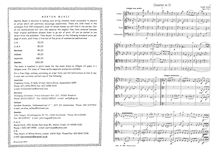 Partition complète, corde quatuor, Op.1 No.1, D major, Eybler, Joseph