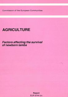 Factors affecting the survival of newborn lambs