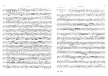 Partition parties complètes, 3 corde quatuors (Nos. 10-12), Op.10