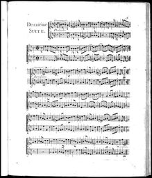 Partition Deuxiéme , 6  à 2 Muzettes, Op.11, Boismortier, Joseph Bodin de