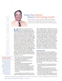 Does Your District Need a Technology Audit?