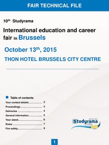 Studyrama s Fair - Paris - International Studies and Career Fair