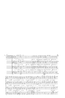 Partition O Domine quia refugium3 voix & continuo, G minor, aussi known as Precatio ad deum, Élévations et Motets