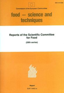 Reports of the Scientific Committee for Food (28th series)