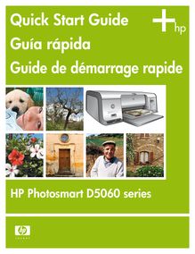 Notice Imprimantes HP  Photosmart D5063
