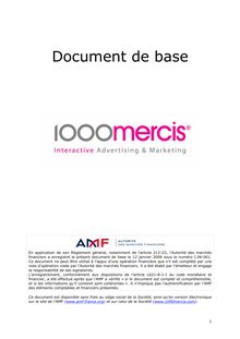 Document de base 1000mercis