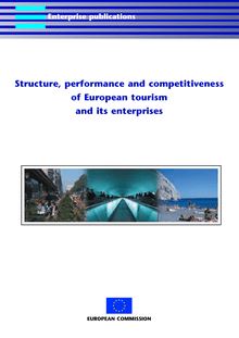 Structure, performance and competitiveness of European tourism and its enterprises
