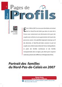 Portrait des familles du Nord-Pas-de-Calais en 2007