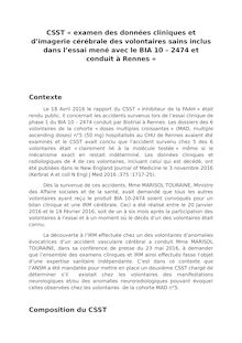 INFO LE FIGARO - Le rapport de l’Agence du médicament sur l’essai clinique de Rennes