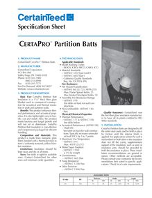 CP Partition Batt 30-25-017