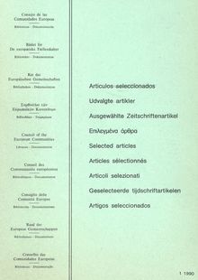 Selected articles. 1 1990