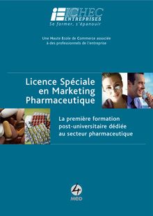 Licence Spéciale en Marketing Pharmaceutique