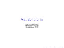 matlab-tutorial
