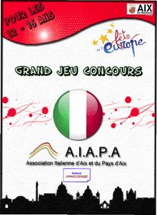 A tA A Association Italienne d Aix et du P ys d Aix