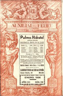 El Auxiliar Médico: revista mensual profesional, n. 119 (1936)
