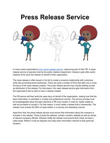 Press Release Service