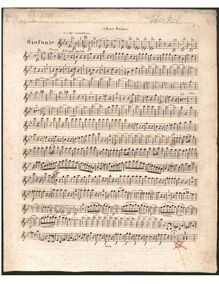 Partition hautbois 1, Symphony No.6 en B-flat major, B♭ major, Sterkel, Johann Franz Xaver
