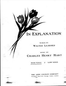 Partition complète, en Explanation, Hart, Charles Henry