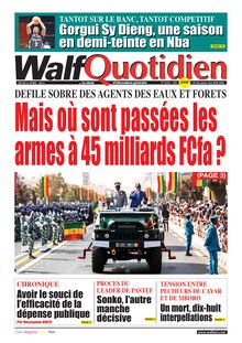 Walf Quotidien N°9310 - du jeudi 6 avril 2023