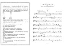 Partition complète et parties, Piano quatuor No.2, Op.117