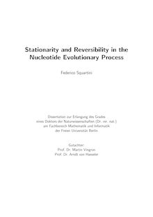 Stationarity and reversibility in the nucleotide evolutionary process [Elektronische Ressource] / Federico Squartini