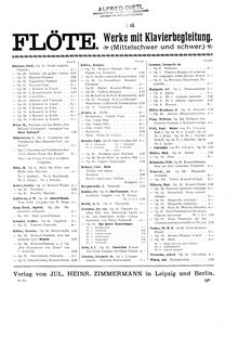 Partition de piano, Idylle, Krantz, Louis Adolph