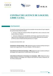 Licence CeCILL Version française