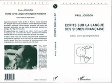 Ecrits sur la langue des signes français