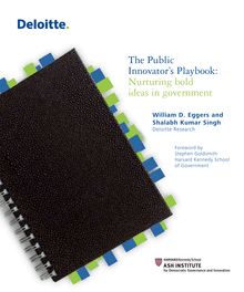 The public innovator s playbook: Nurturing bold ideas in government