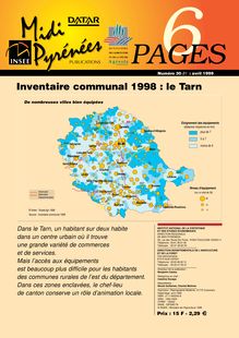 Inventaire communal 1998 : le Tarn 