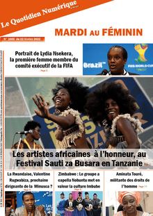 Le Quotidien Numérique d’Afrique n°1866 - du mardi 22 février 2022