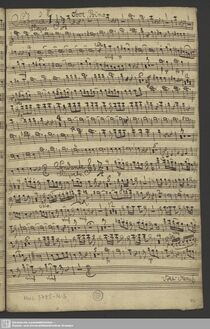 Partition hautbois 1, Symphony en C major, C major, Rosetti, Antonio