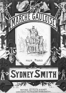 Partition complète, Marche Gauloise Op.206, Smith, Sydney