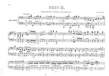 Partition complète, Piano Trios, Hob.XV:24-26, D Major, G Major, A Major par Joseph Haydn