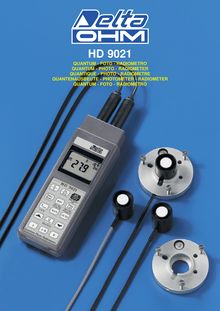 HD9021 PhotoRadiomètre portable - DeltaOhm