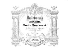 Partition complète, Boabdil, Op.49, Boabdil der letzte Maurenkönig par Moritz Moszkowski