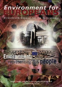 Environment for EUROPEANS. Environment: representing the people